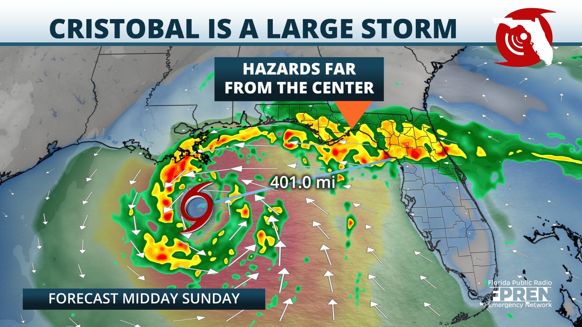 Tropical Storm Warning Storm Surge Watch Issued For Parts Of Florida