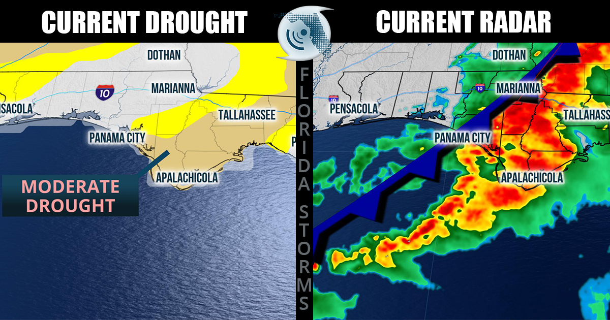 Beneficial Rain Arriving in Florida | Florida Storms