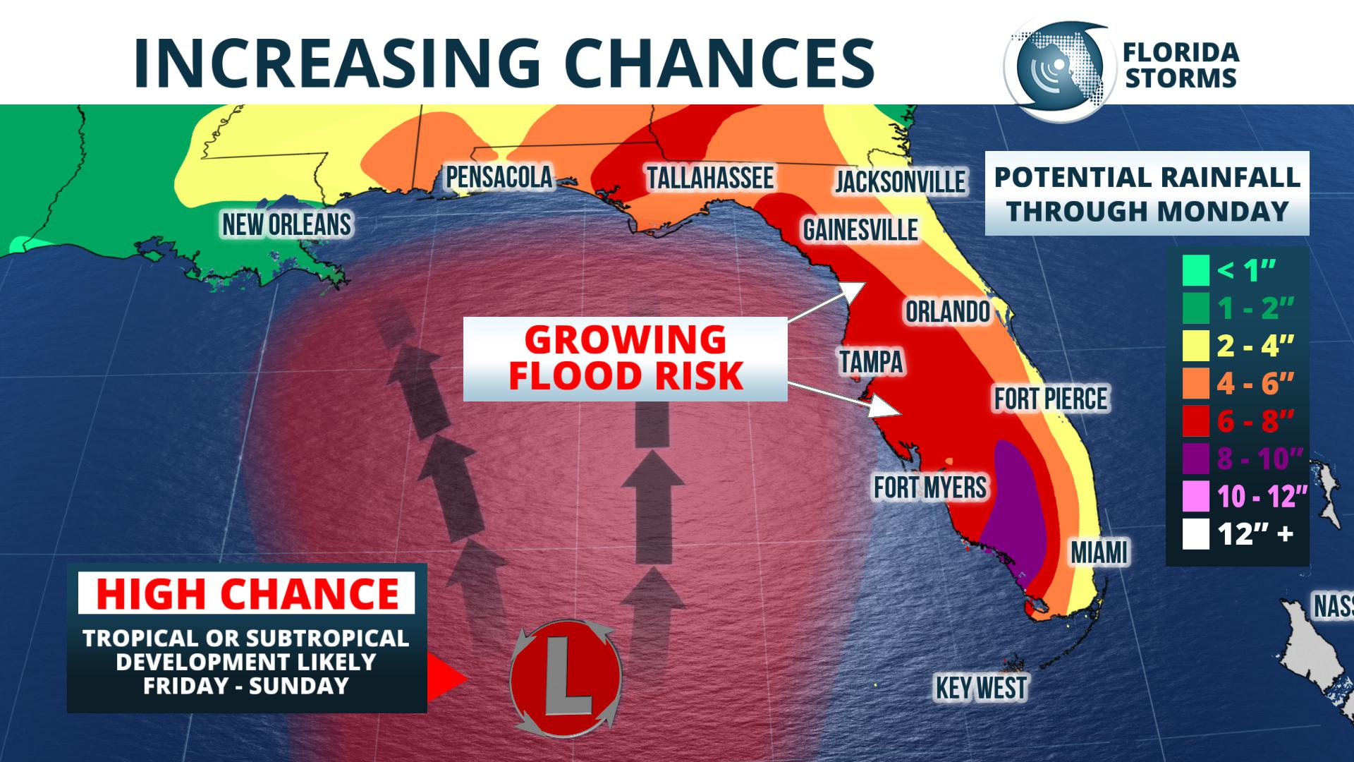 The Rain Might Have a Name This Weekend | Florida Storms