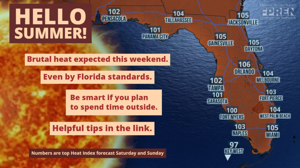 Sweltering Start to Summer in Florida