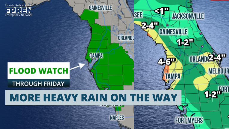 Flood Watch Issued for West-Central Florida Through Friday | Florida Storms