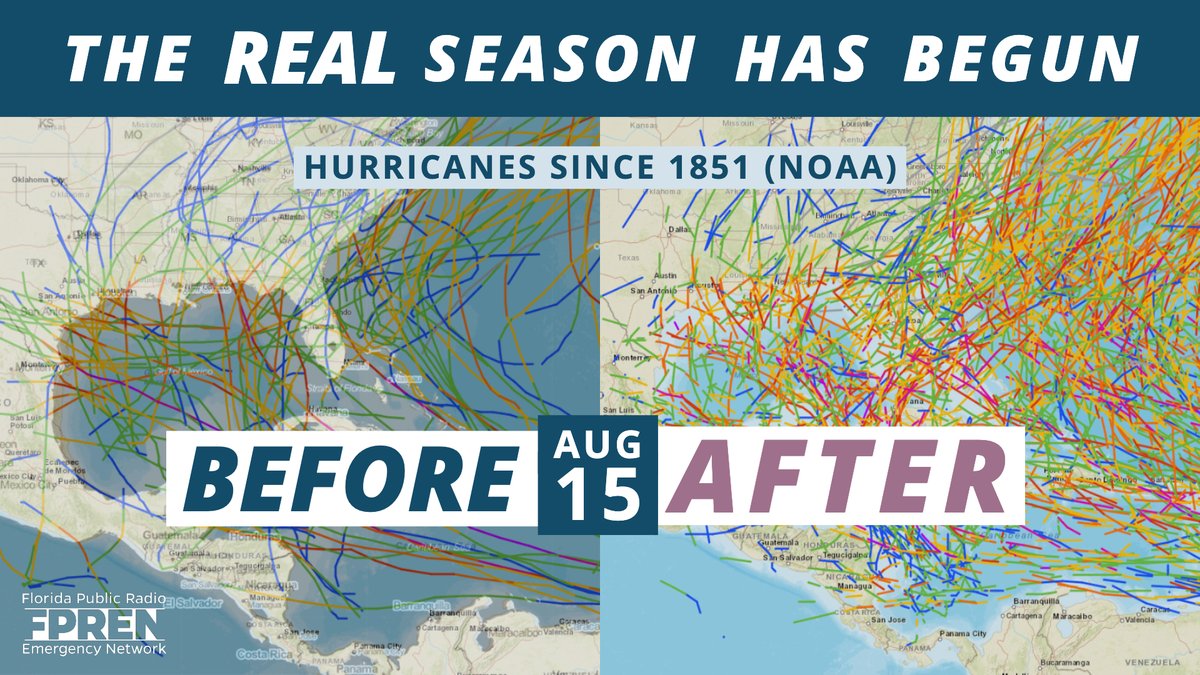 Historically, more than 85 percent of all hurricane activity in the