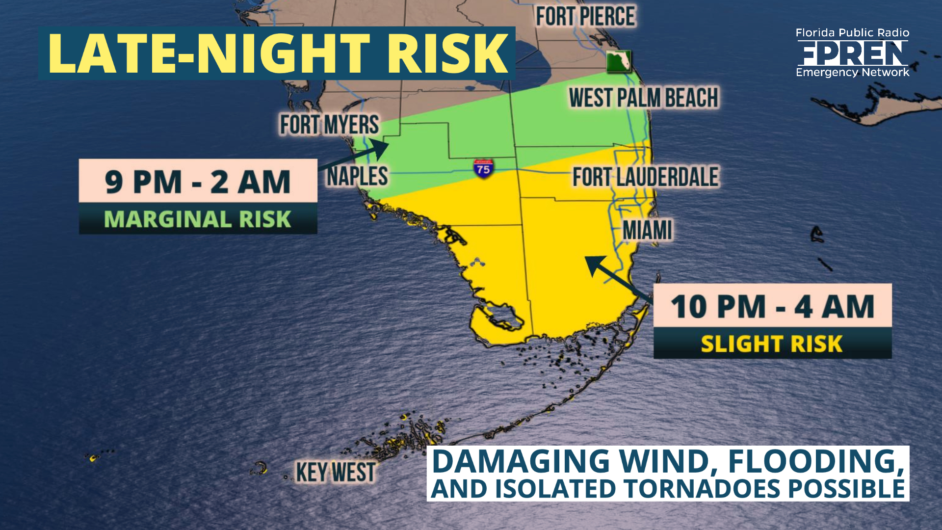 We're Watching a Late-Night Tornado and Flood Risk in South Florida ...