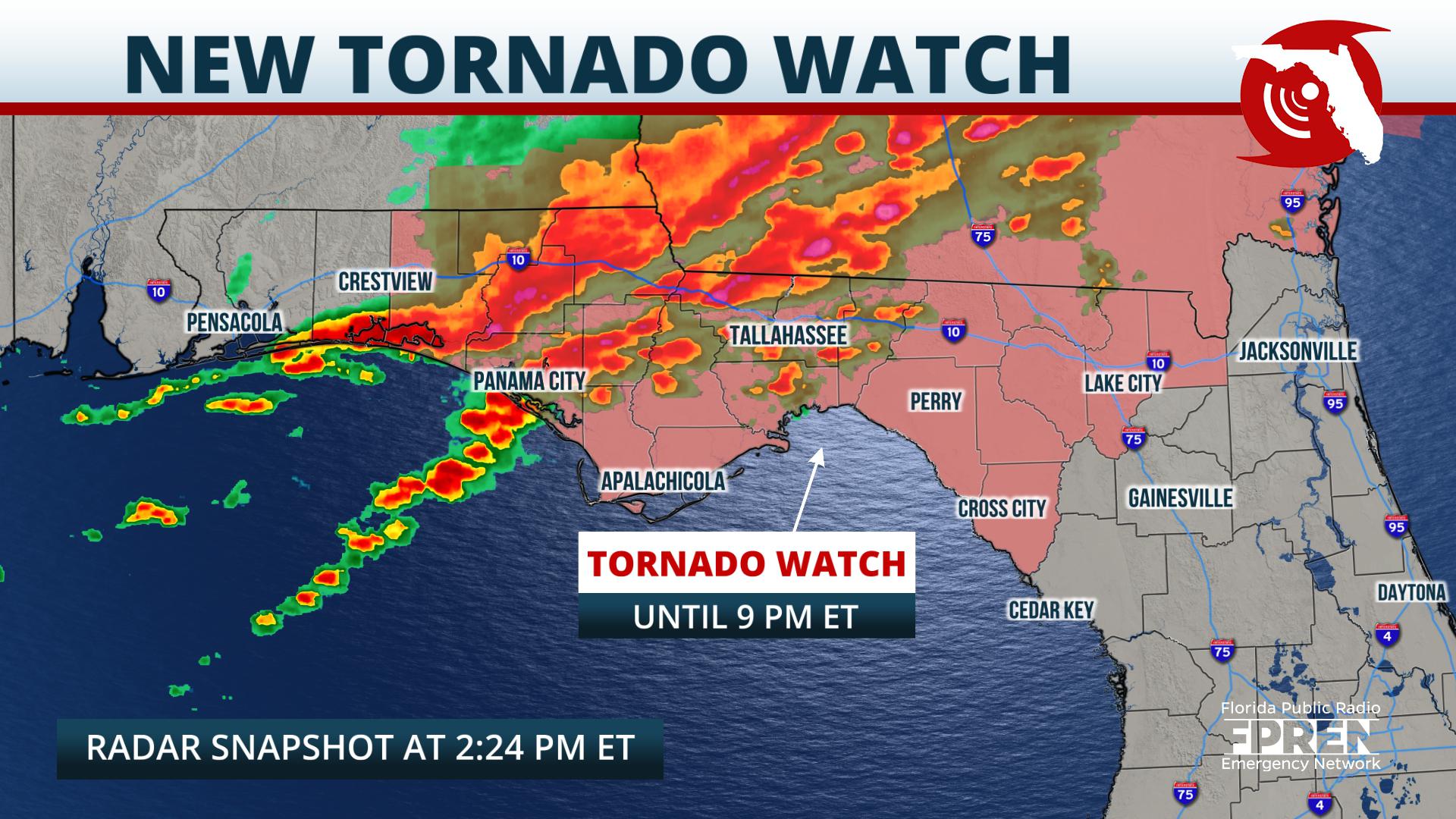 Strong Storms Possible in Parts of North Florida Tuesday Evening ...