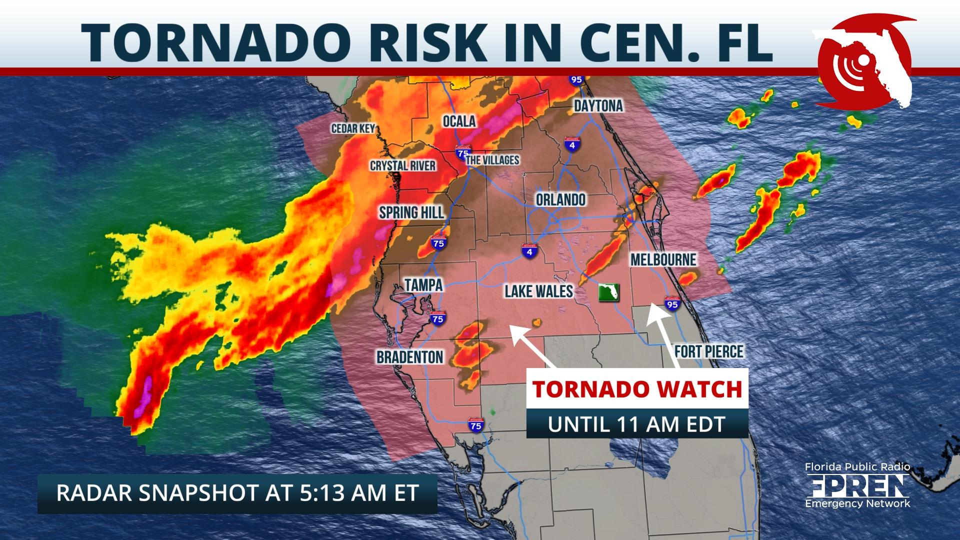 Tornado Orlando Today