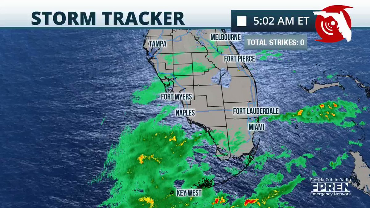 Showers are beginning to fill in across #SFl this morning. Southern ...