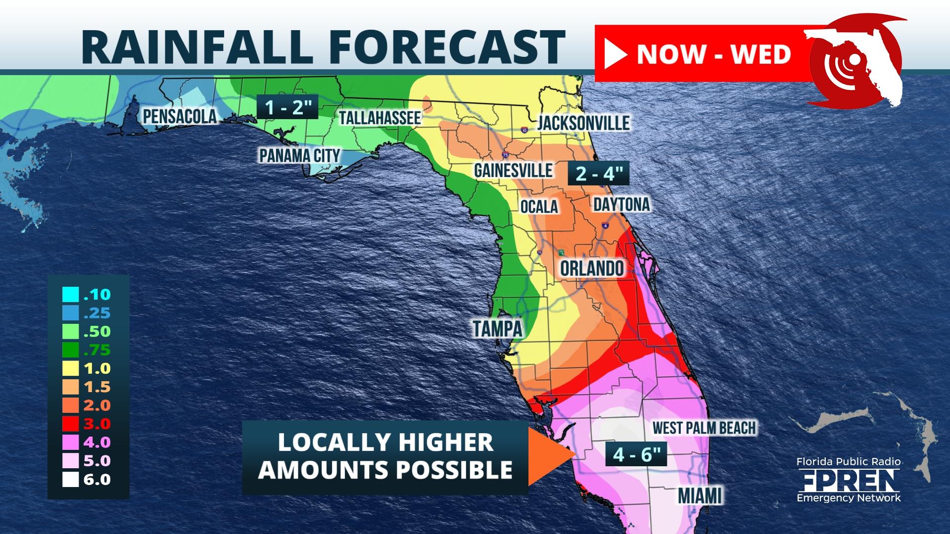 The Rainy Season has Begun in Parts of Florida Florida Storms