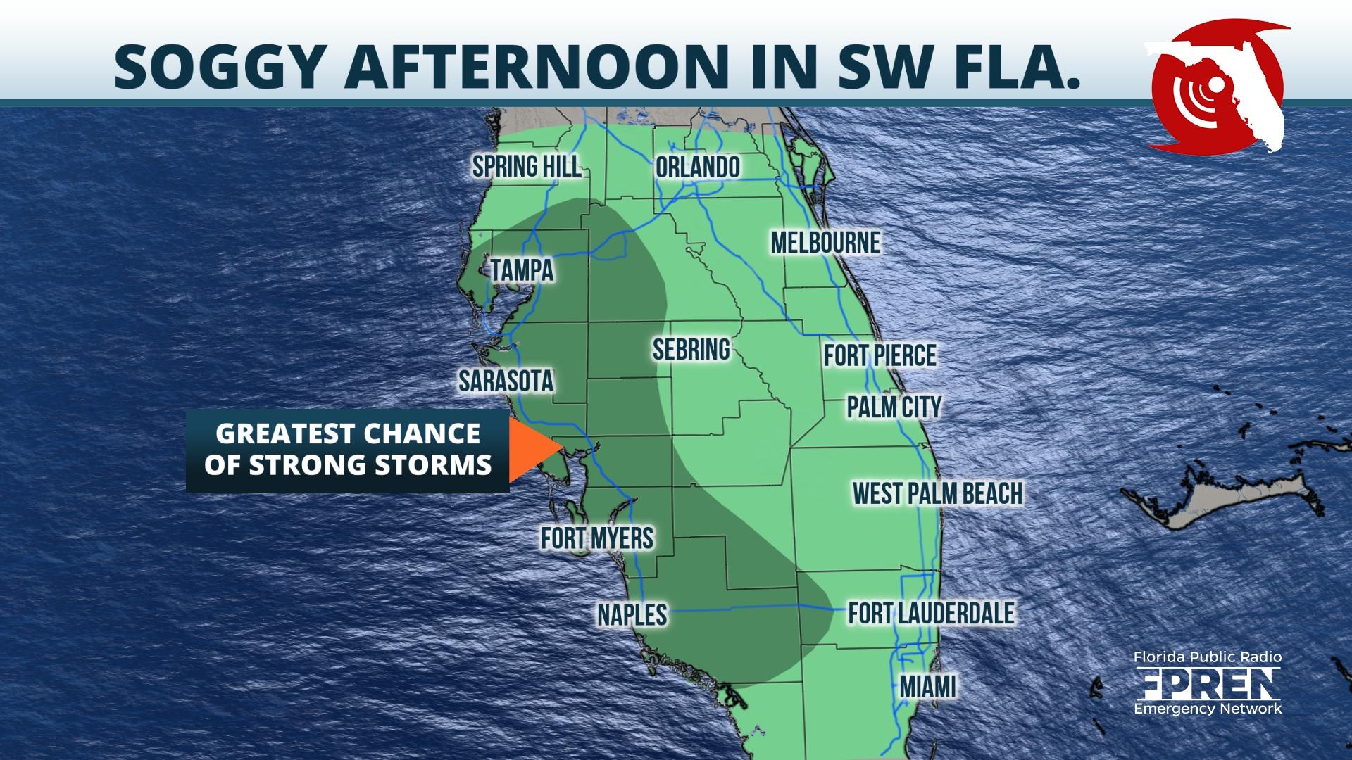 Another Tropical Wave Will Cross South Florida This Week | Florida Storms