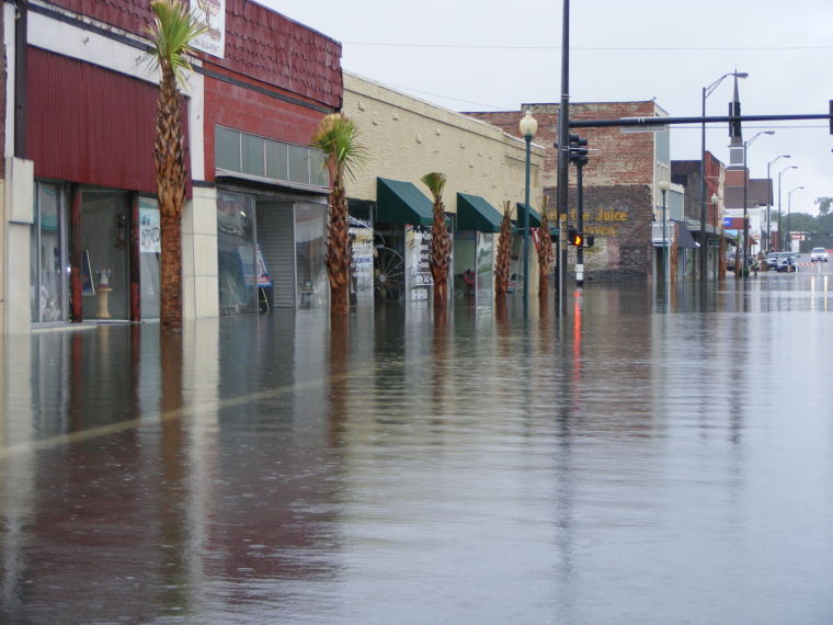 Flooding in Live Oak from Tropical Storm Debby (2012). Source: Suwannee County Democrat