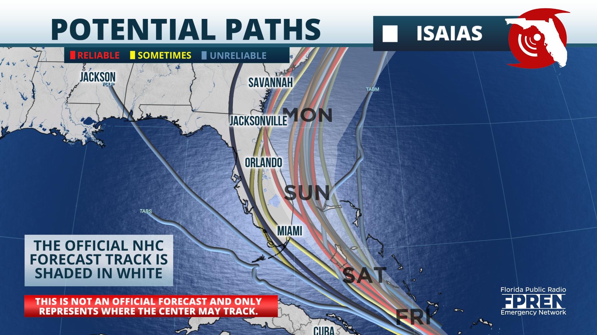 Hurricane Isaias Forecast To Strengthen Tropical Storm Watches Continue In South Florida 6292