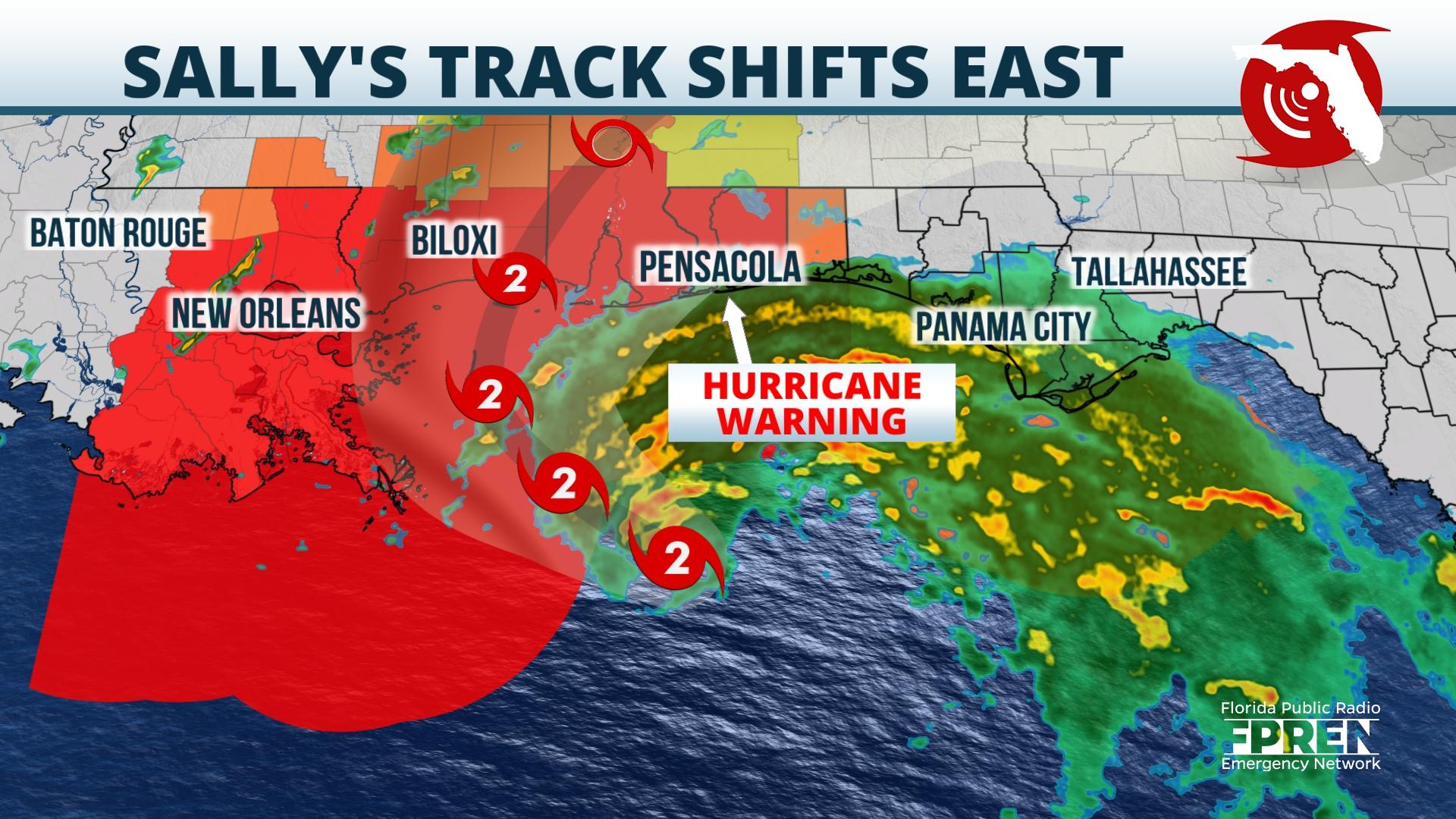 Hurricane and Storm Surge Warnings Issued for Pensacola Ahead of Sally