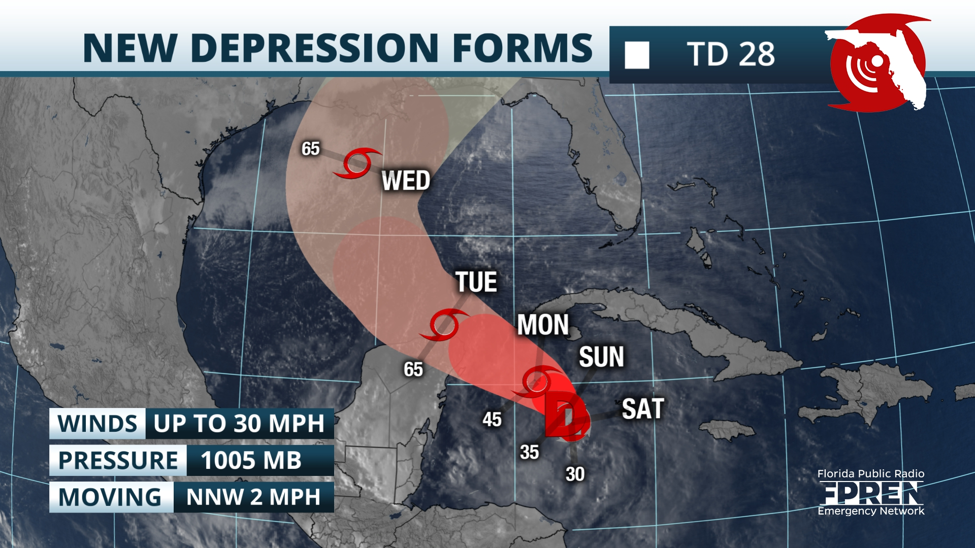 Another Tropical Storm is Headed for the U.S. Gulf Coast Florida Storms