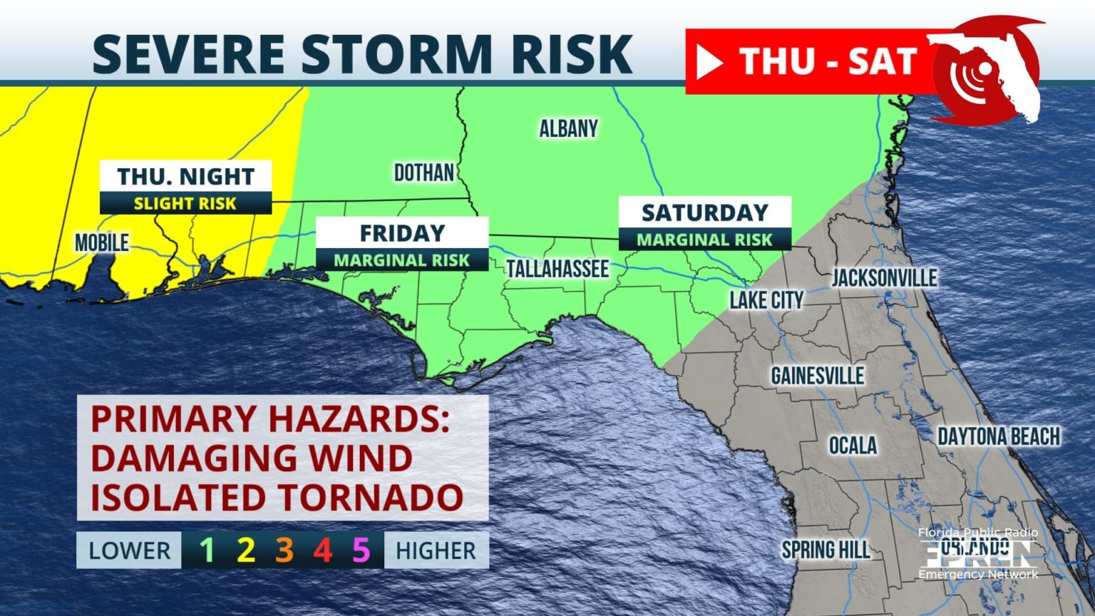 Stormy Start to New Year Expected in Parts of Florida from Slow-Moving ...