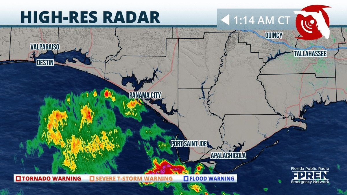 Fred Made Landfall in Florida Panhandle as Strong Tropical Storm