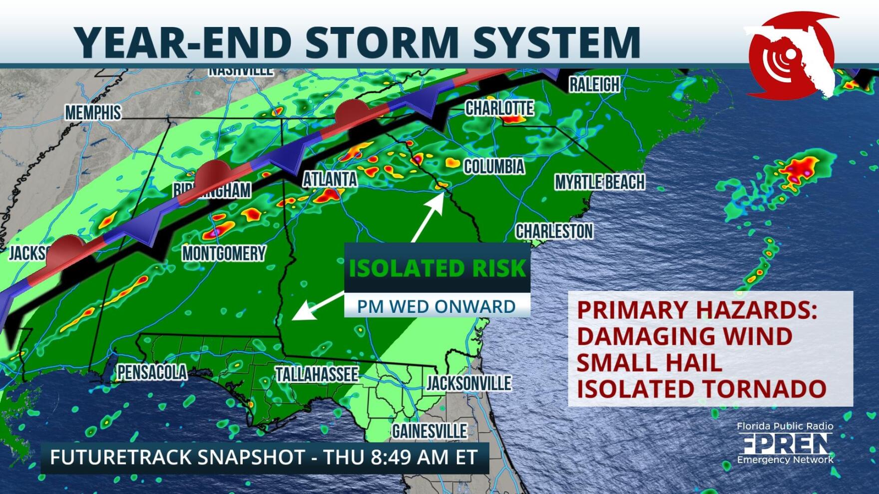 Year-End Storm Risk