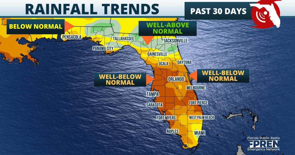 Warm, dry weather leads to expanding drought & countywide burn bans