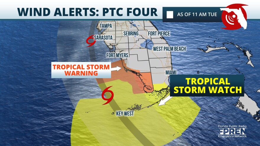 Potential Tropical Cyclone 4 to become a Tropical Storm: Florida's ...